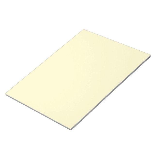 Bloco De Notas Notepad Amarelo de 11"x8,5" com Lo Moderno Limpo (Inclinado)
