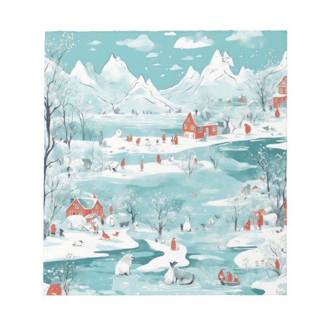 Bloco De Notas Notepad Ártico (Frente)