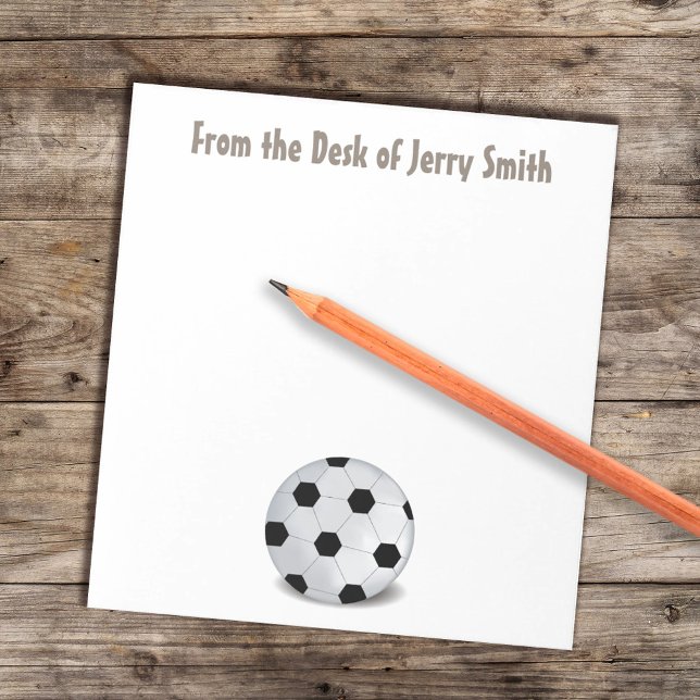 Bloco De Notas Notepad atlético moderno do futebol desportivo Tre (Criador carregado)