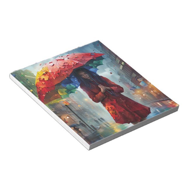 Bloco De Notas Notepad Autism (Inclinado)