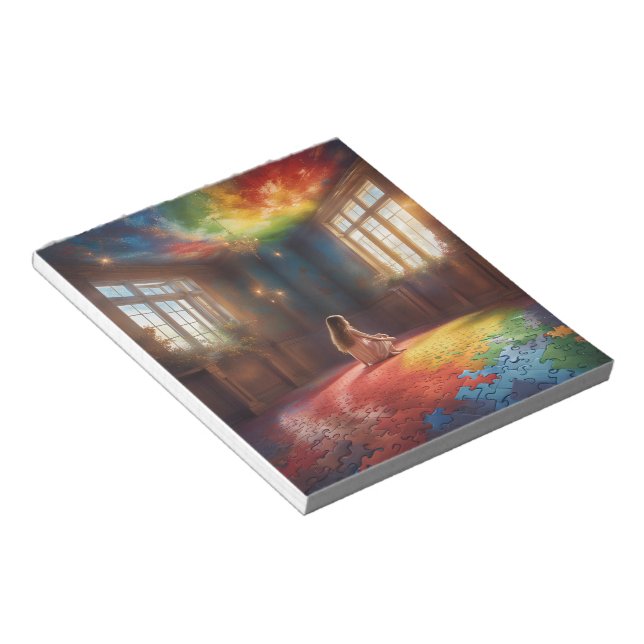 Bloco De Notas Notepad Autism (Inclinado)