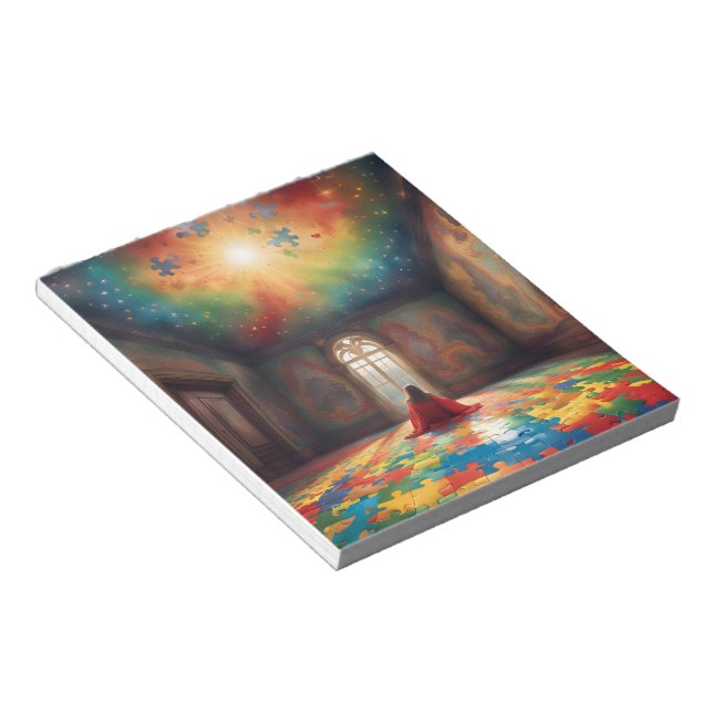 Bloco De Notas Notepad Autism (Inclinado)