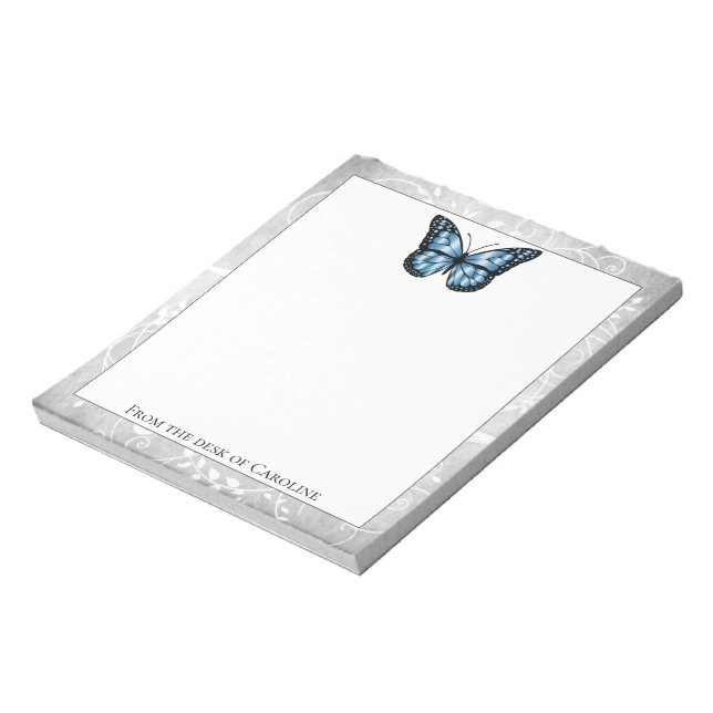 Bloco De Notas Notepad Azul Brilhante (Invertido)