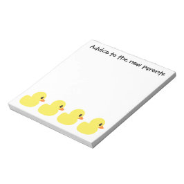 Bloco De Notas Notepad "Borracha Ducky"