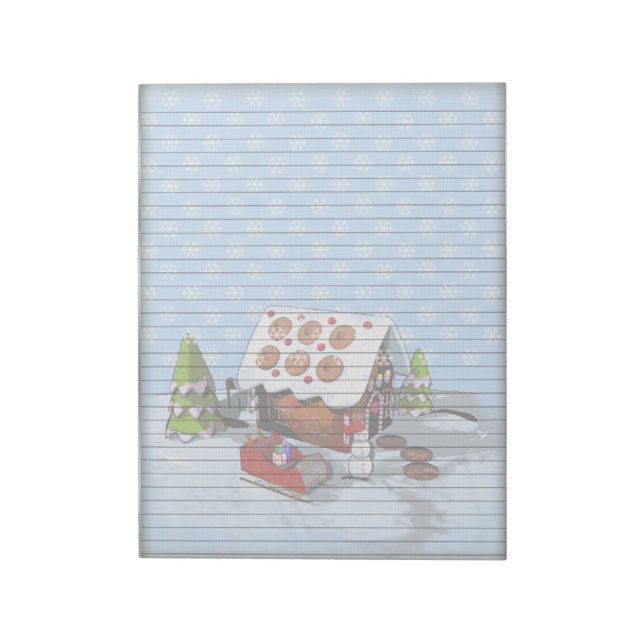 Bloco De Notas Notepad, casa de doces (Invertido)