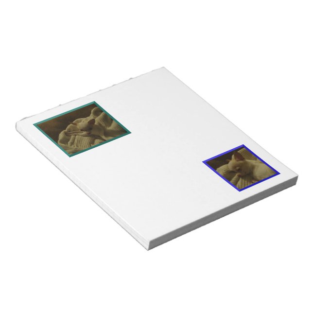 Bloco De Notas Notepad Chihuahua Puppy (Inclinado)