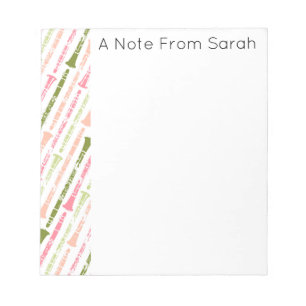Bloco De Notas Notepad Clarinet Personalizado