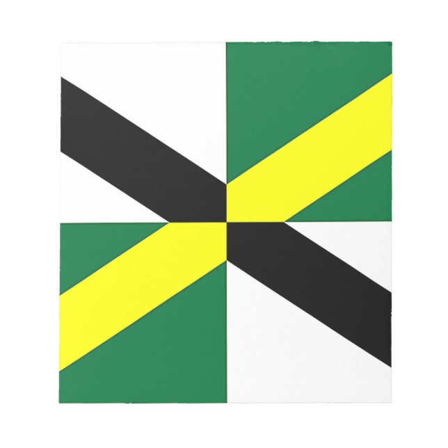 Bloco De Notas Notepad com Bandeira da Cidade de Monterey, EUA (Frente)