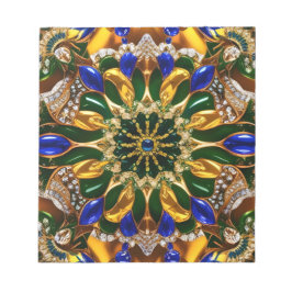 Bloco De Notas Notepad com Design moderno a cores do Brasil