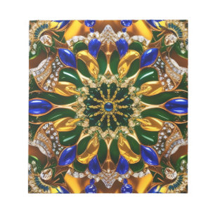 Bloco De Notas Notepad com Design moderno a cores do Brasil