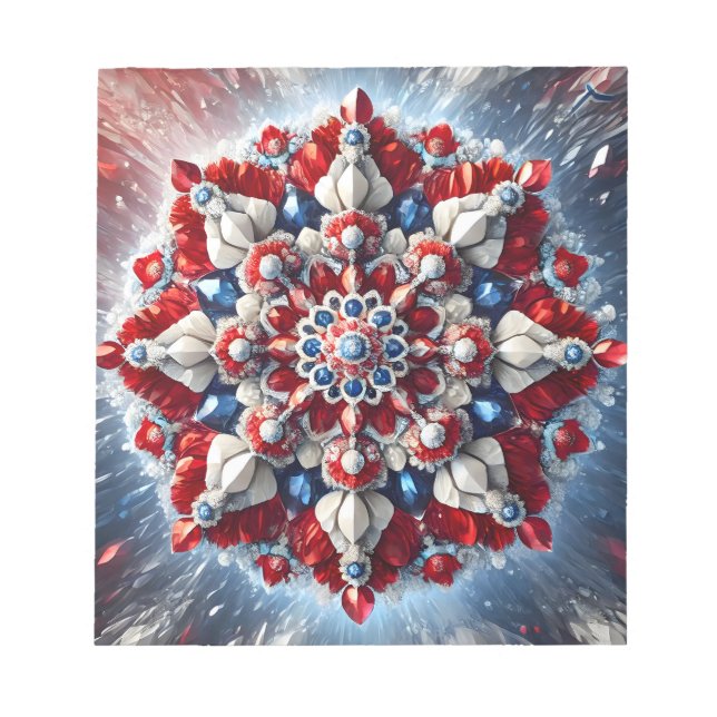 Bloco De Notas Notepad com Design moderno de cores norueguesas (Frente)