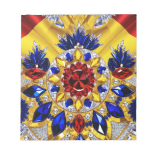 Bloco De Notas Notepad com Design moderno romeno de cores