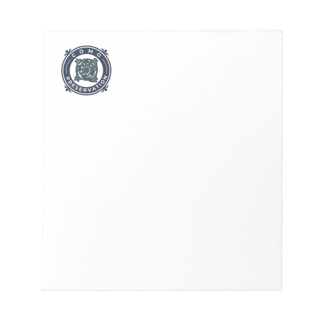 Bloco De Notas Notepad com logotipo (Frente)