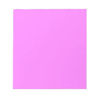 Notepad cor-de-rosa de 5,5" x 6" - 40 páginas