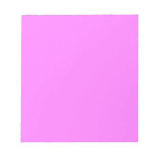 Bloco De Notas Notepad cor-de-rosa de 5,5" x 6" - 40 páginas