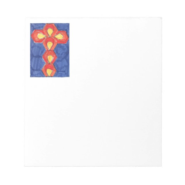 Bloco De Notas Notepad Cross Motif (Frente)
