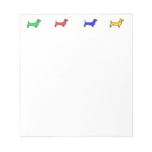 Notepad Dachshund Dapper