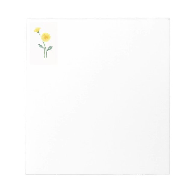Bloco De Notas Notepad Dandelion (Frente)