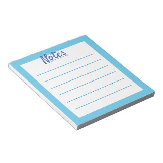 Bloco De Notas Notepad de 5,5" x 6" do Blue Sky - 40 páginas