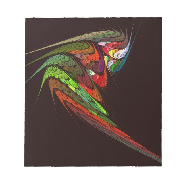 Bloco De Notas Notepad de Abstrato de Chameleon (Frente)