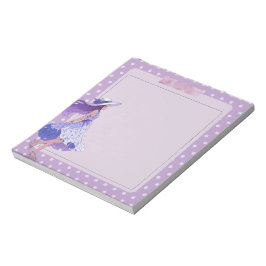 Bloco De Notas Notepad de Animação Simples e Violeta Roxo