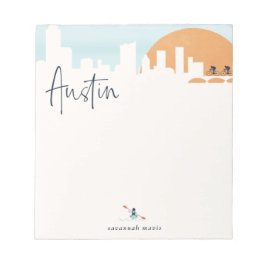 Bloco De Notas Notepad de Austin Skyline