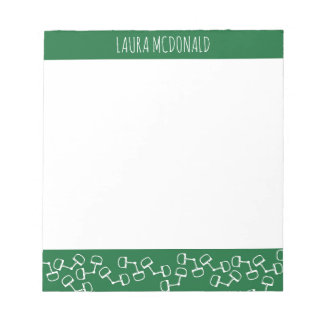 Bloco De Notas Notepad de Cavalo de Snaffle Moderno - Hunter