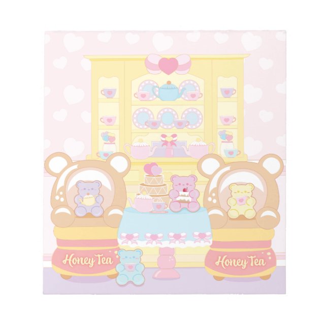 Bloco De Notas Notepad De Chá De Mel Doce Gummi (Frente)