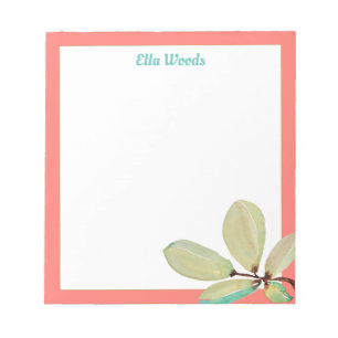 Bloco De Notas Notepad de Folha de Água