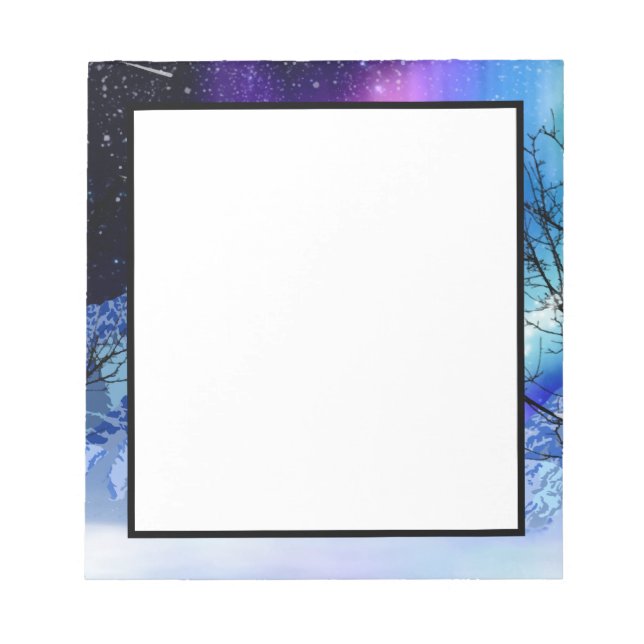 Bloco De Notas Notepad de inverno (Frente)