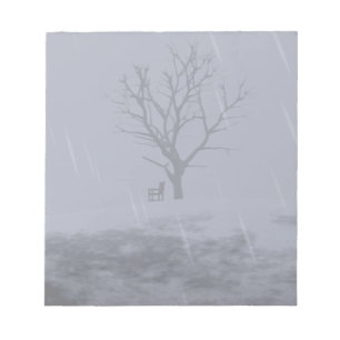 Bloco De Notas Notepad de inverno
