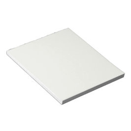 Bloco De Notas Notepad de Ivory 5,5 x 6 com aparência moderna lim