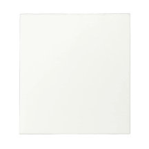 Notepad de Ivory 5,5 x 6 com aparência moderna lim