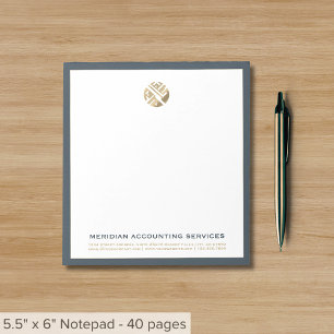 Bloco De Notas Notepad de luxo elegante