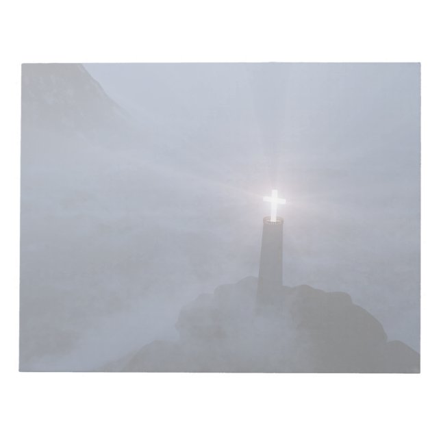 Bloco De Notas Notepad de Luz e Salvação (Frente)