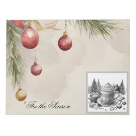 Bloco De Notas Notepad de Natal de Cacau Quente - Notas Prontas p