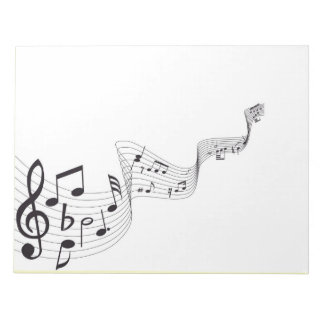 Bloco De Notas Notepad de Nota Musical