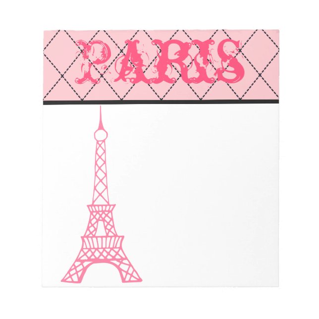 Bloco De Notas Notepad de Paris (Frente)