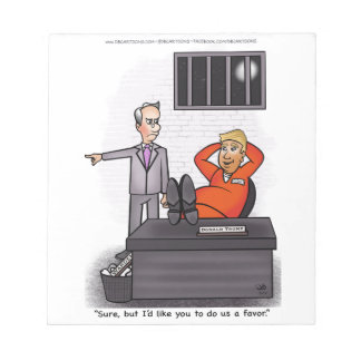 Bloco De Notas Notepad de produtos Donald Trump