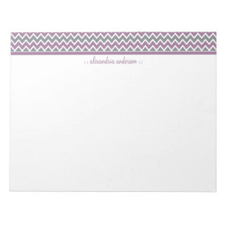 Bloco De Notas Notepad de tendência personalizada do padrão Chevr