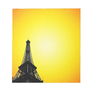 Bloco De Notas Notepad de torre Eiffel