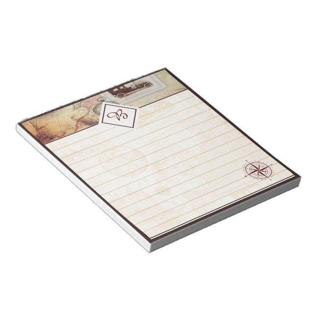 Bloco De Notas Notepad de viagem (Inclinado)