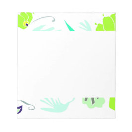 Bloco De Notas Notepad de vida verde