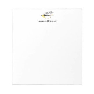 Bloco De Notas Notepad de Voo de Pesca