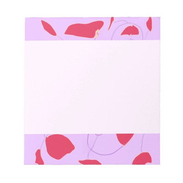 Bloco De Notas Notepad design poético (Frente)