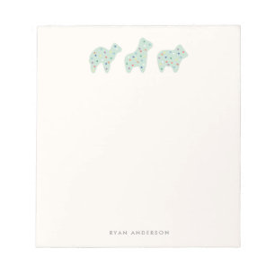 Bloco De Notas Notepad do Animal Cookie Parade Kid - Mensagem