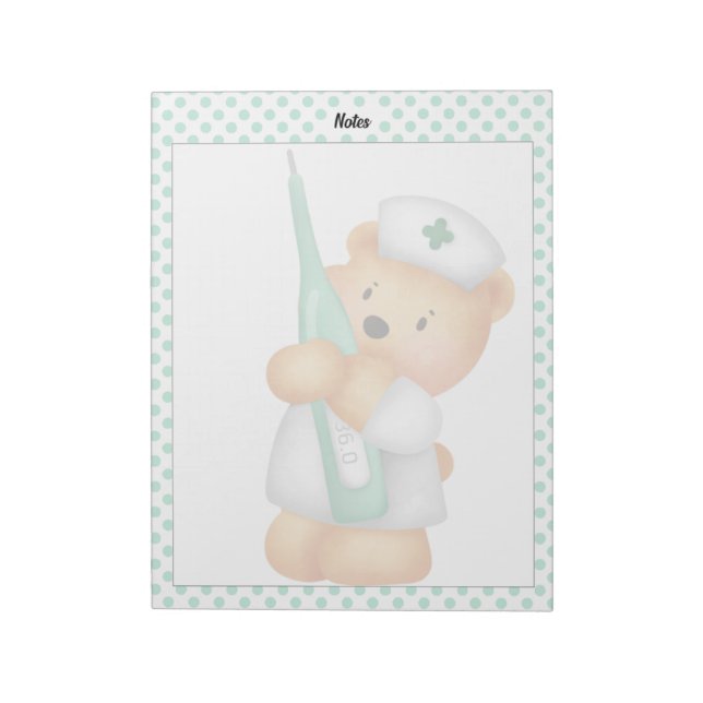 Bloco De Notas Notepad do Bear do Açúcar (Invertido)