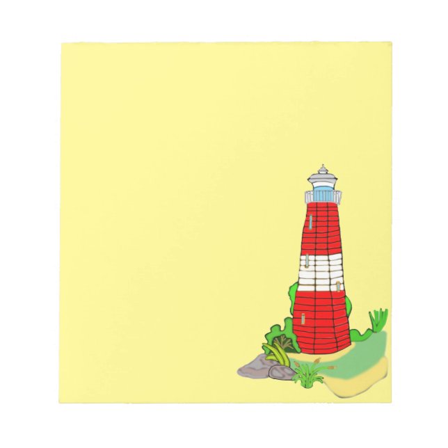 Bloco De Notas Notepad do farol (Frente)