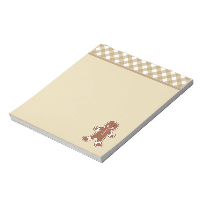 Bloco De Notas Notepad do Gingercake Boy (Invertido)