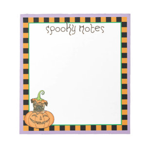 Bloco De Notas Notepad do Halloween Bruxelles Griffon